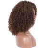 Kalyss Short Afro Kinky Curly Wigs for Women Side Curved