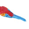 Parrot Figurine Simulation Vivid Innovative Wall Mounted Hand Painted Resin