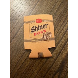 Shiner Bock  NEW! SHINER BOCK KOOZIE COOZIE - Texas Spoetzl Brewery!