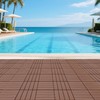 WONSHREE 12”x12” Plastic Interlocking Deck Tiles Waterproof Patio Flooring PP