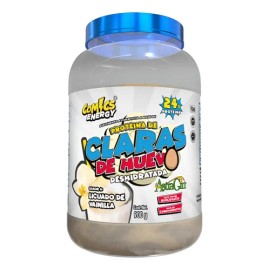 Proteínas Comics Energy 24g Claras Huevo Sabor Vainilla 900g