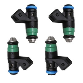 RAGBUSCLE H82132254/B208A03276, Fuel Injector Set of 4, Compatible with Renault Logan Duster Sandero