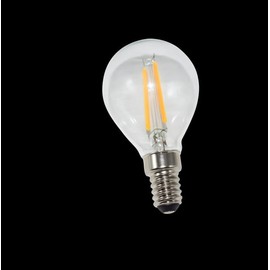 Homiezz - LED Light Bulbs, Dimmable Warm and Soft White Light, 2 PCS, E14 Base, 5 Volts, 3 Watts, Warm White Lightbulb, Soft White Lightblub