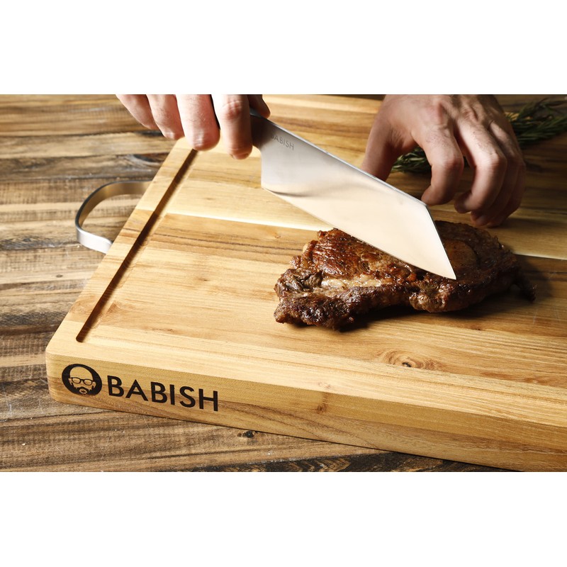 Babish High-Carbon 1.4116 German Steel Cutlery, 7.5" Clef (Cleaver +