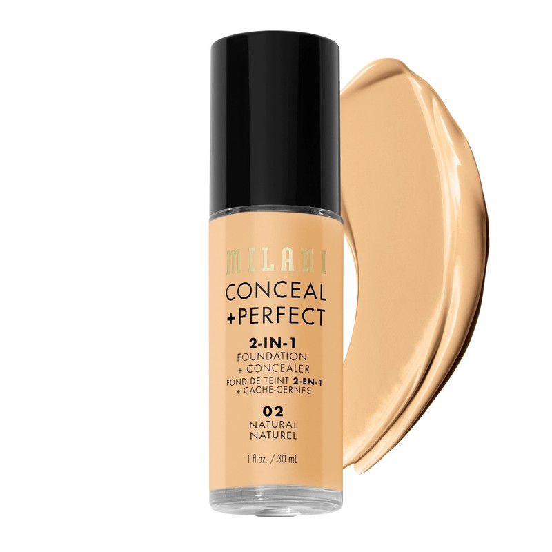Milani Conceal & Perfect 2-in-1 Foundation and Concealer Light/Medium
