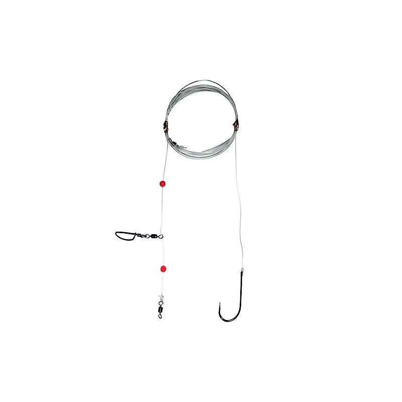 Cox & Rawle Bass Rig (Fixed Ledger Long Snood) #4/0