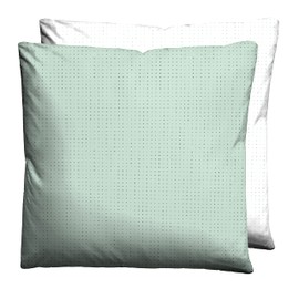 biberna 0636047 Mix & Match Pillowcase Maco Cotton Satin 1x 80 x 80 cm Mint