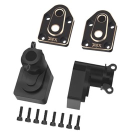DJX CNC Brass Rear Knuckles Housing Inner & Outer Covers for 1/18 Axial UTB18 Capra Buggy Axle Upgrade