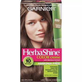 Garnier NEW Garnier HerbaShine Hair Color Creme 500 Medium Natural Brown