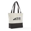 CafePress Economist Canvas Tote Top Zipper Closure