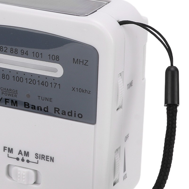 Solar Charging Emergency Radio Hand Crank Radio Multiband AM FM
