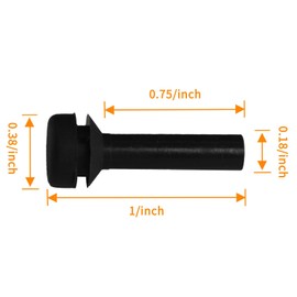 Replacemet WB02X24790 Gas Stove Grate Rubber Feet Compatible with Ge Stove Rubber Grate Bumpers Replaces 4455270, AP5989801, PS11729077, EAP11729077 Cafe Stove Top Rubber Grate Bumpers 16 Pack