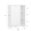 SoBuy Tilt Out Laundry Cabinet, Floor Standing Storage Cupboard with