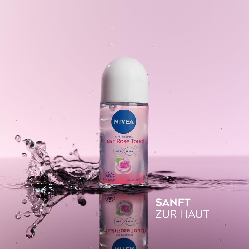 Nivea Roll On Women 50 ml (Pack of 3) Fresh