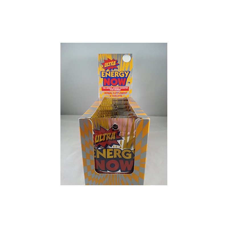 Ultra Energy Now 48 Packets of 3 Tablets Each