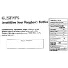 SweetGourmet Blue Raspberry Bottles | Small Candy Sour Gummy |