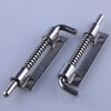Animal Latch 1 Piece Metal Lock Spring Loaded Latch with