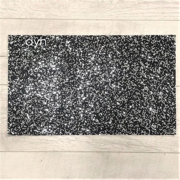 Set of 4 Sparkling Crushed Diamond Table Mat Set, Home