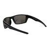 PASTL Mens Polarized Lens Sunglasses Rectangular Frame Wrap Around Shiny