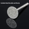HOMEIDOL Stone Carving Set Diamond Burr Bits Compatible With Dremel