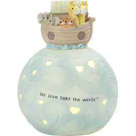 Precious Moments NOAH's ARK Night Light-Up Projector Figurine Xmas WATCH VIDEO