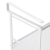 Nitori 2111200000221 Hanging Cabinet Seasoning Pot Rack, White