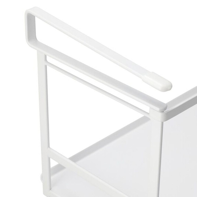 Nitori 2111200000221 Hanging Cabinet Seasoning Pot Rack, White
