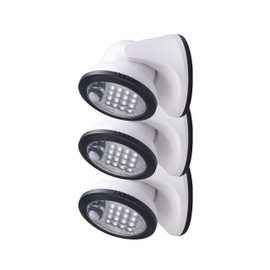 LIGHT IT! by Fulcrum 20044-108 600L LED Porch Light, White, 3 Pack