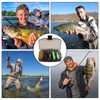 DXLing 130 Piece Fishing Tackle Fishing Lure Set Fishing Bait