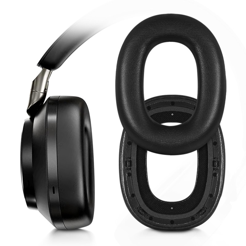 XBERSTAR Ersatz-Ohrpolster für Bowers & Wilkins PX8 Kopfhörer, Schwarz