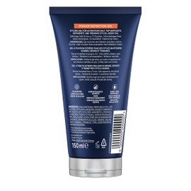 Wellaflex Men Power Definition Gel, Ultimate Hold Styling Hair Gel, Vegan Hair Gel, Dermatologically Tested & Free from Silicones, 150 ml