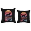 German Shepherd Mom Funny German Shepherd Throw Pillow