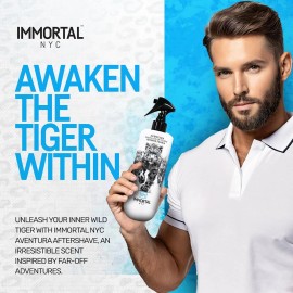 NYC Immortal NYC Reserve Aventura, Premier After Shave For Men,Refreshes, Disinfects