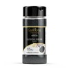 GranAroma Black Sanding Sugar, Festive, Fine Ground Crystals, Decorate Cakes