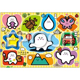 Apollo Picture Puzzle 25-243 Shinapushu Various Kinds of 10 Piece Children's Puzzle