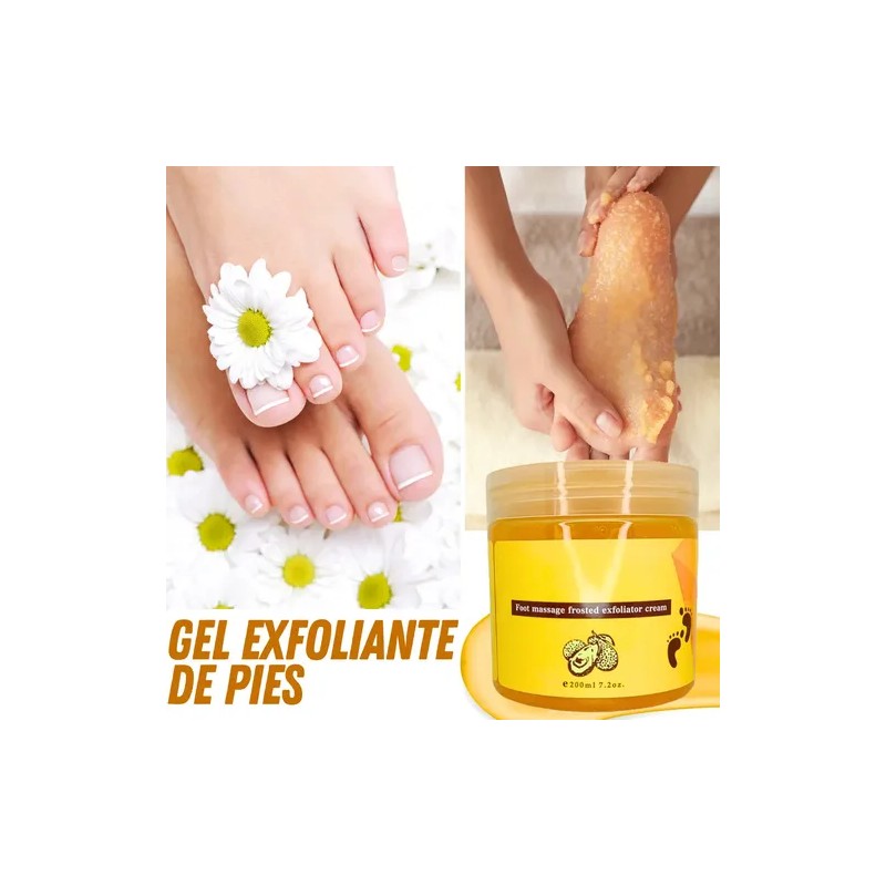 2pzs Exfoliante Para Pies Suaviza Resequedad Elimina Callo F