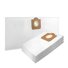 MisterVac Vacuum Cleaner Bags Pack of 5 Compatible with Parkside PWS20 C2 Washing Vacuum Cleaner, 377366 2110