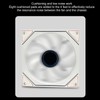 120mm ARGB PWM Case Fan 800 to 2000RPM 4pin PWM