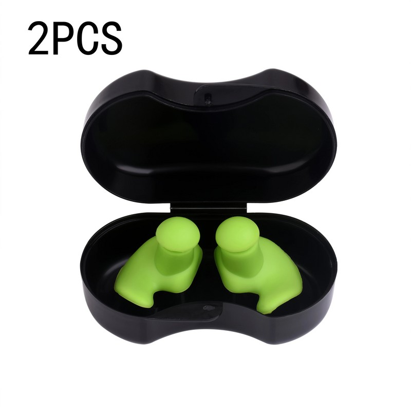 Reusable Silicone Swimming Earplugs for Water Sports – Waterproof Ear