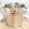 3L Portable Stainless Steel Ice Bucket Container Champagne Barrel with