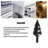 3/16 to 1‑3/8in Step Drill M2 High Speed Steel Nitrided