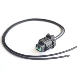 Ambient Temperature Sensor Connector Pigtail Compatible with Nissan 2002-2021, 1B858, 6185-0865, 6918-1774