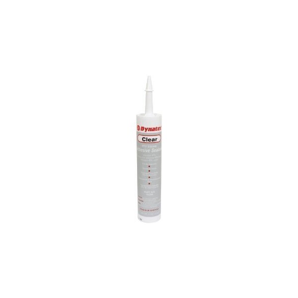 Dynatex 49294 Clear RTV Silicone Adhesive/Sealant, 300ml Cart, Waterproof RTV