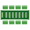 DIN Rail Mount 10A/300V Pluggable Screw Terminal Block Distribution Module