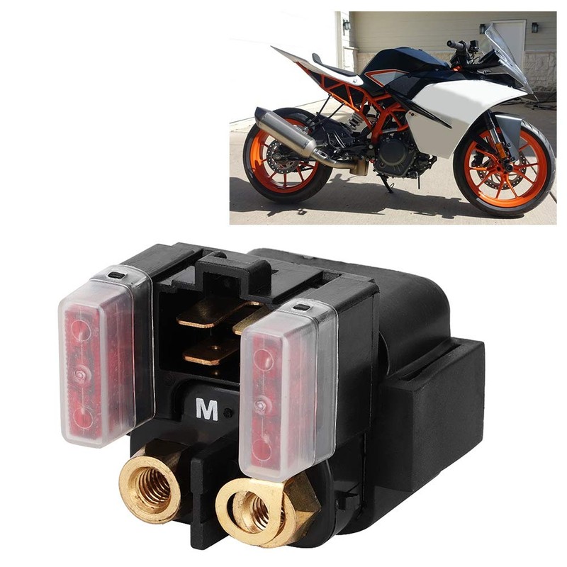 Suuonee Starter Relay Solenoid, Motor Solenoid Relay Starter Magnetic Switch
