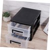 MAGICLULU 2pcs Office Storage Organizer Set Makeup Sundry Box Closet