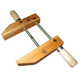 Dubuque Clamp Works Made in USA Wood Hand Screw Clamp 10 inch Hard Maple jaw