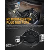 NORTHYUN LED Fog Light Assembly Fog Light Replacement Compatible with