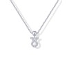 PAVOI Rhodium Plated Astrology Necklace for Women | Cubic Zirconia