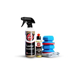 Adam's Polishes Leather Rejuvenator Oil (Basic Kit) - Cleans, Hydrates, Protects All Leather Types, Colors, & Ages - Non Sticky, Non Greasy, & Non Silicone